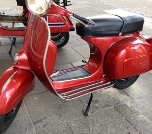 Restauration Vespa Rally 180 