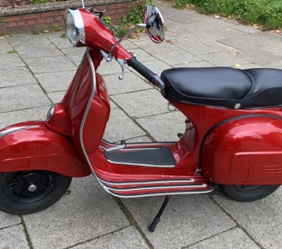 Restauration Vespa Rally 180 