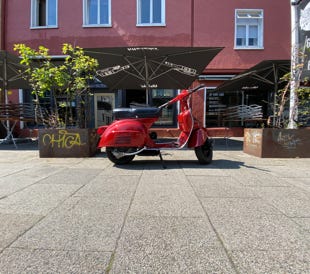 Restauration Vespa Rally 180 