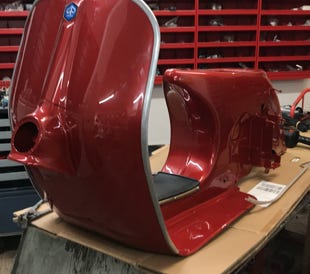 Restauration Vespa Rally 180 