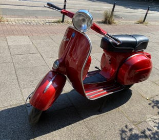Restauration Vespa Rally 180 