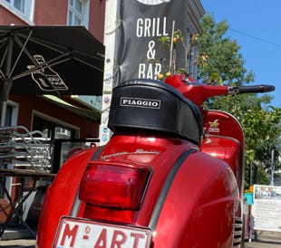 Restauration Vespa Rally 180 